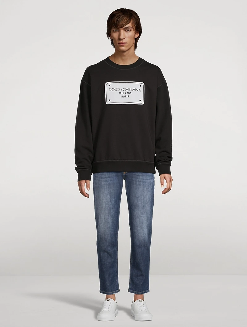 Loose Stretch Denim Jeans