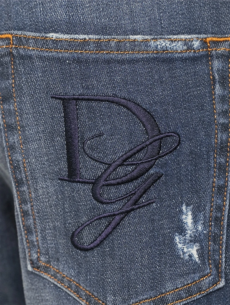 Loose Stretch Denim Jeans