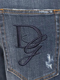 Loose Stretch Denim Jeans