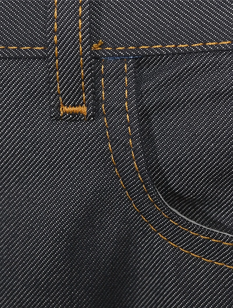 Skinny Straight Denim Pants