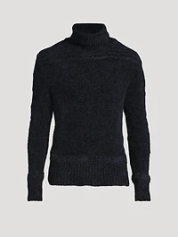 Chenille Turtleneck Sweater