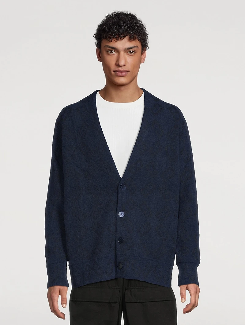 G Jacquard Cardigan