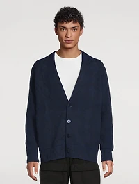 G Jacquard Cardigan
