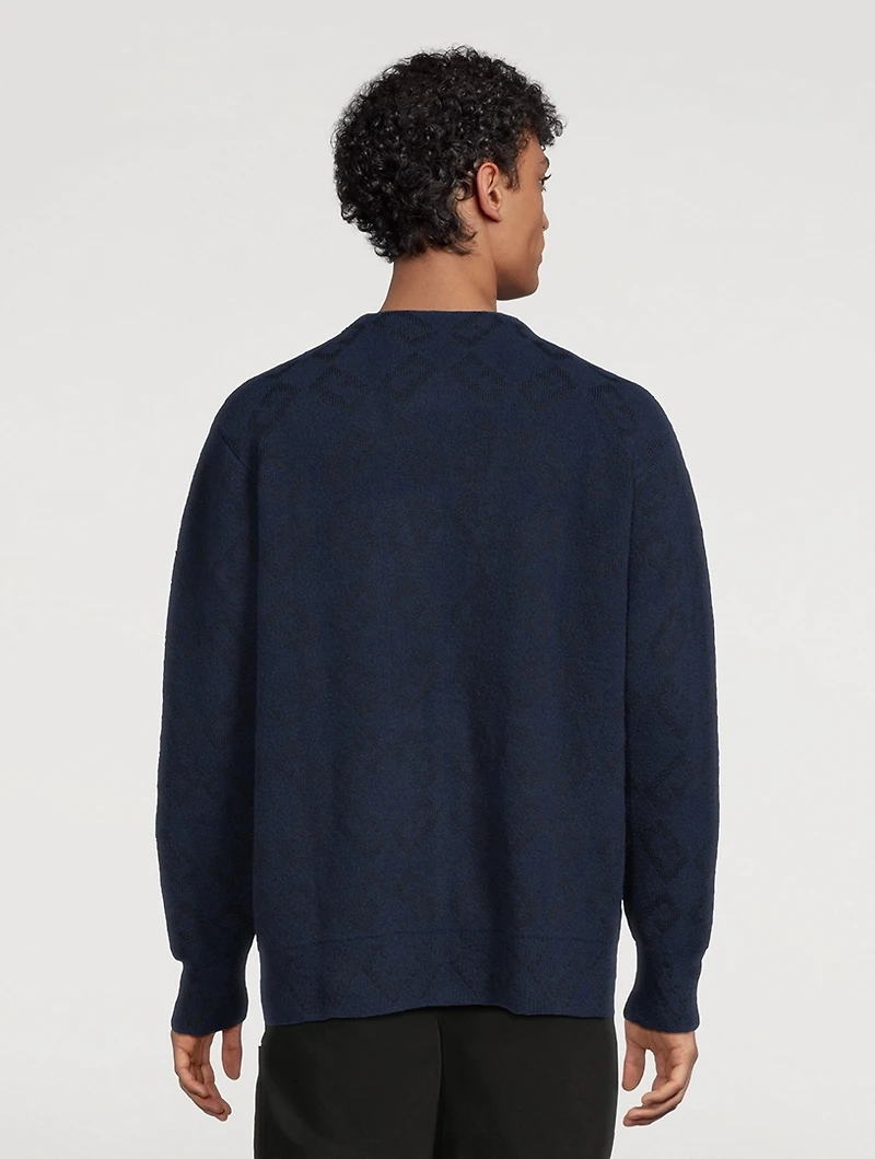 G Jacquard Cardigan