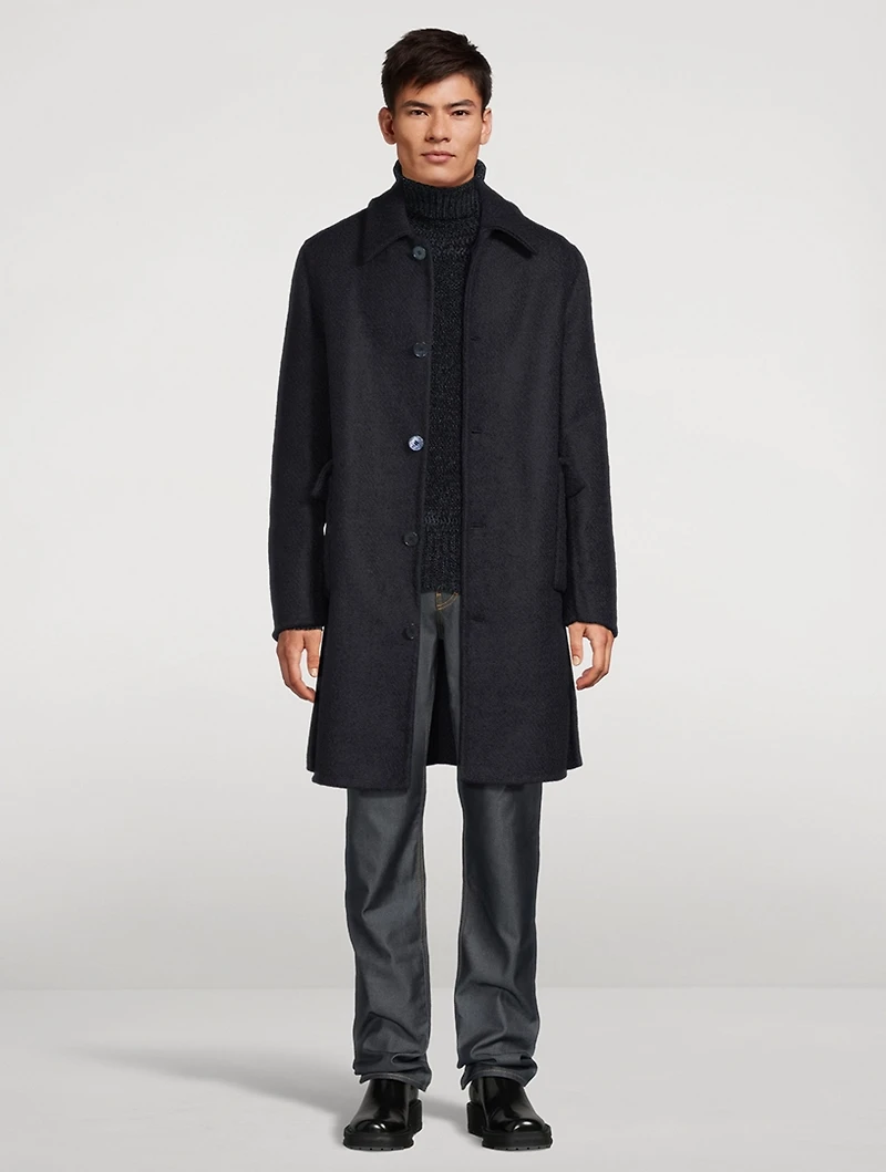 Double-Face Wool Coat