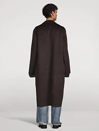 Double-Breasted Wool Coat