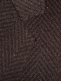 Double-Breasted Wool Coat