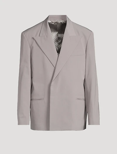 Double-Breasted Suit Jacket