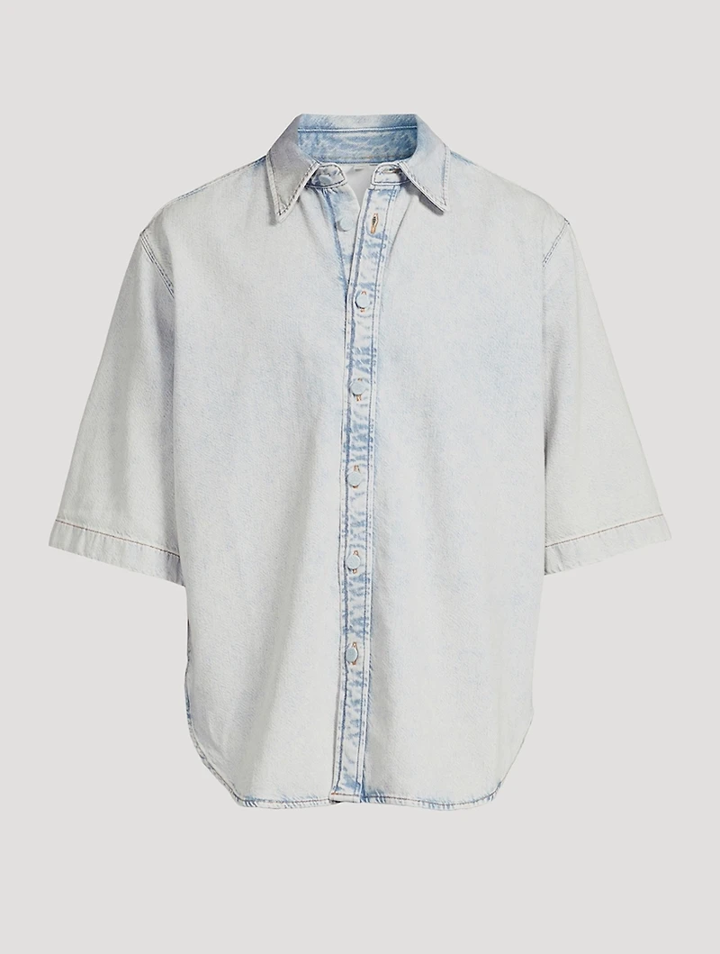 Oversized Denim Shirt