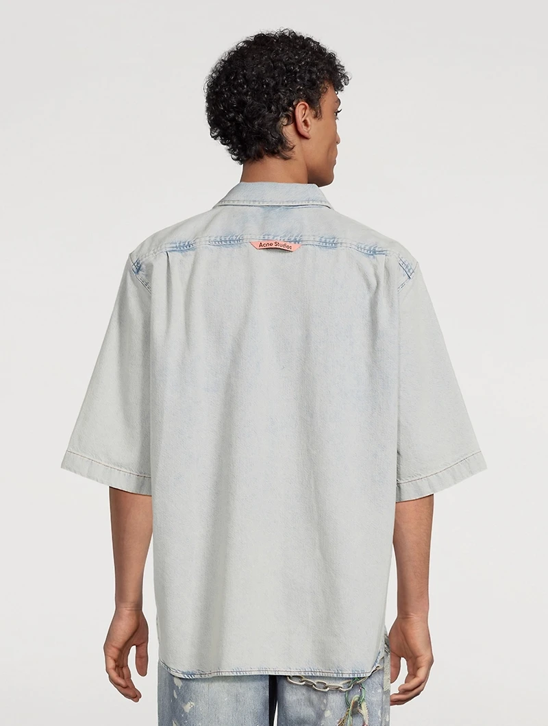 Oversized Denim Shirt