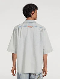 Oversized Denim Shirt