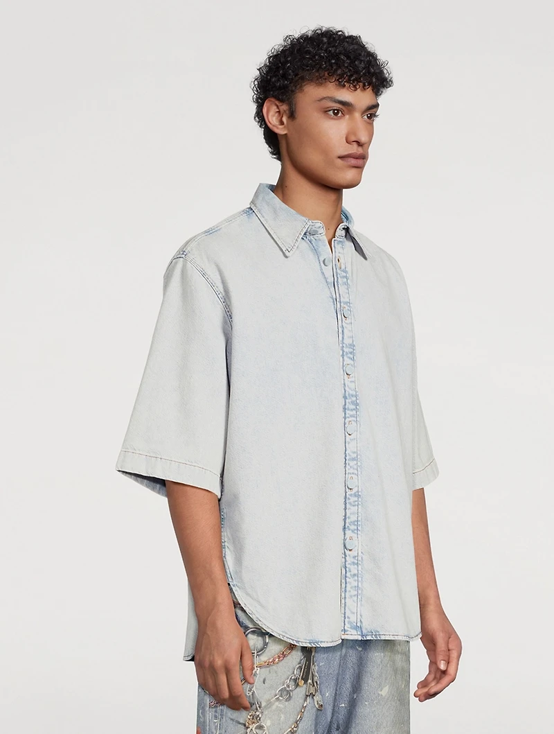 Oversized Denim Shirt