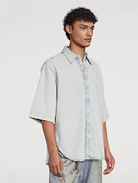 Oversized Denim Shirt