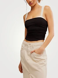 Faux-Layered Tank Top