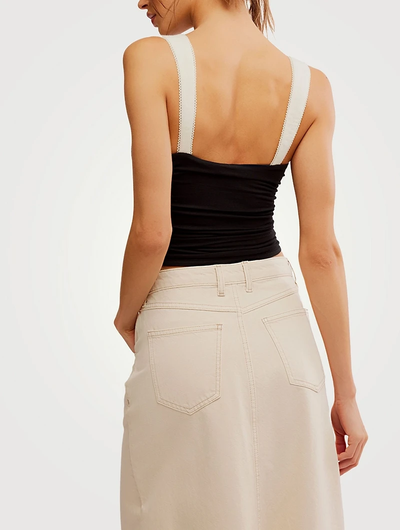 Faux-Layered Tank Top