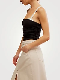 Faux-Layered Tank Top