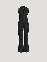 CRVY Ring The Alarm Denim Jumpsuit