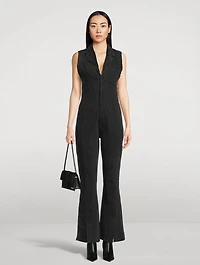CRVY Ring The Alarm Denim Jumpsuit