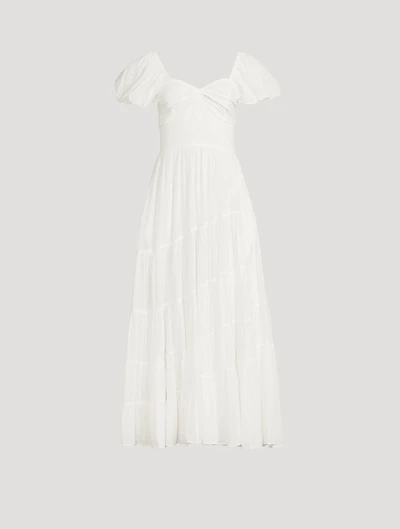 Sundrenched Cotton Maxi Dress