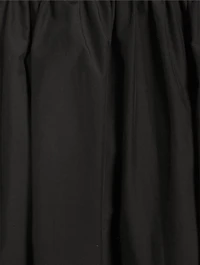 Poplin Midi Skirt