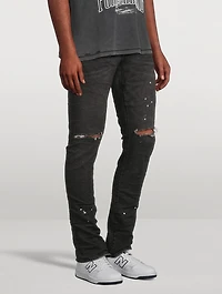 P001 Stretch Skinny Low-Rise Jeans