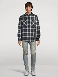 P001 Stretch Skinny Low-Rise Jeans