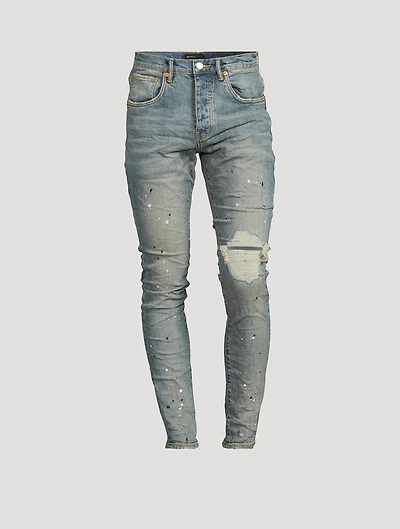 P002 Mid-Rise Slim Jeans