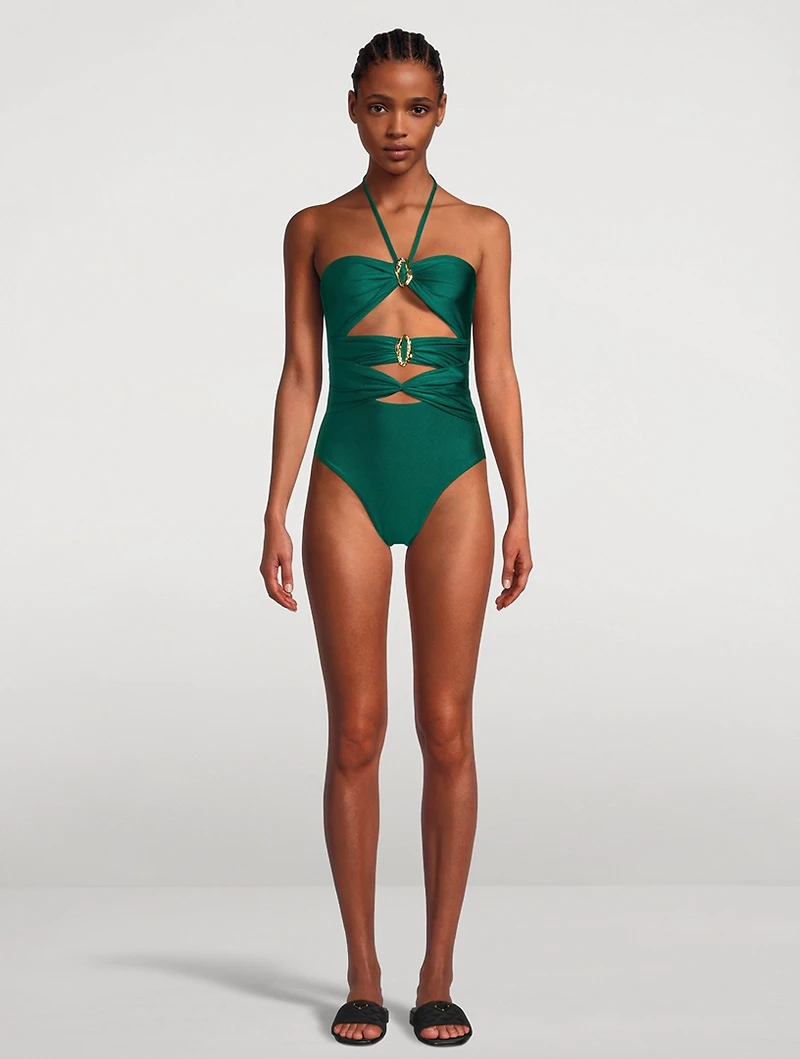 Piscina Cut-Out One-Piece Swimsuit
