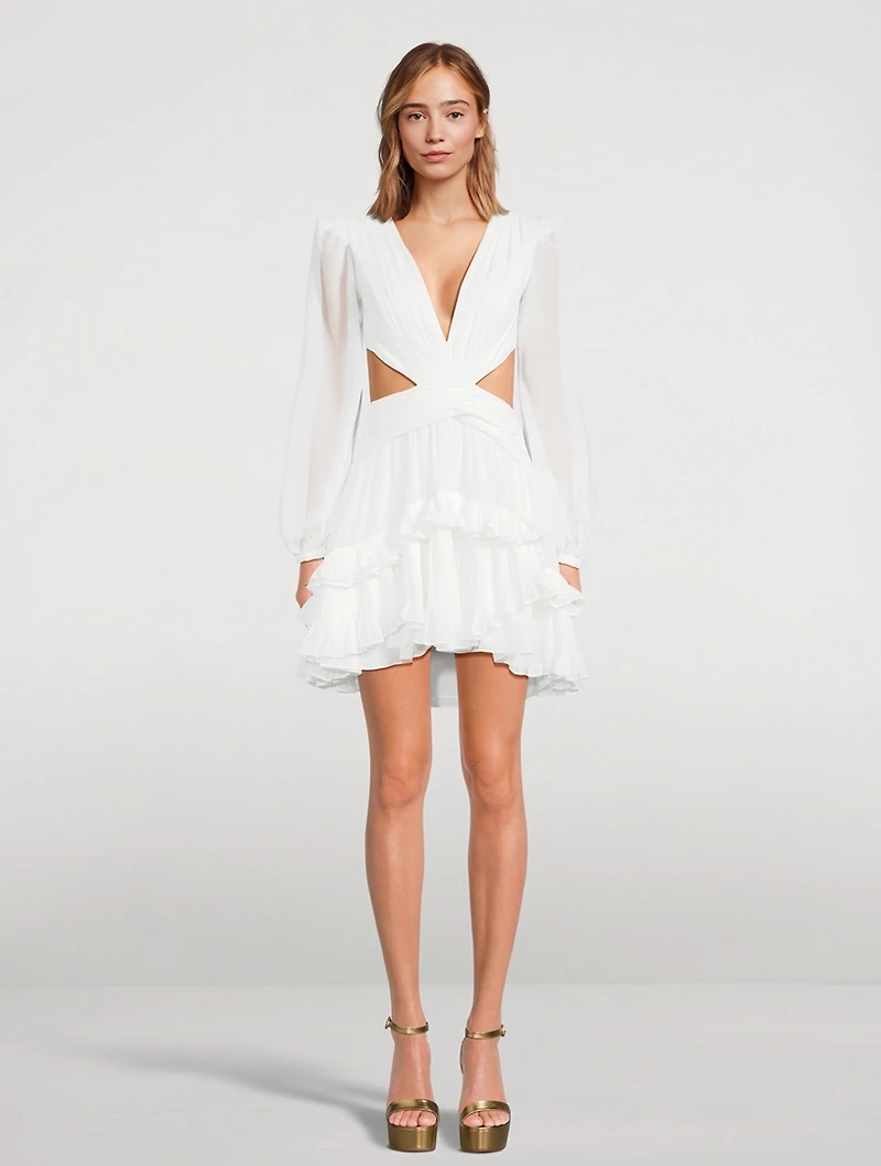 Cut-Out Mini Dress