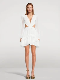 Cut-Out Mini Dress