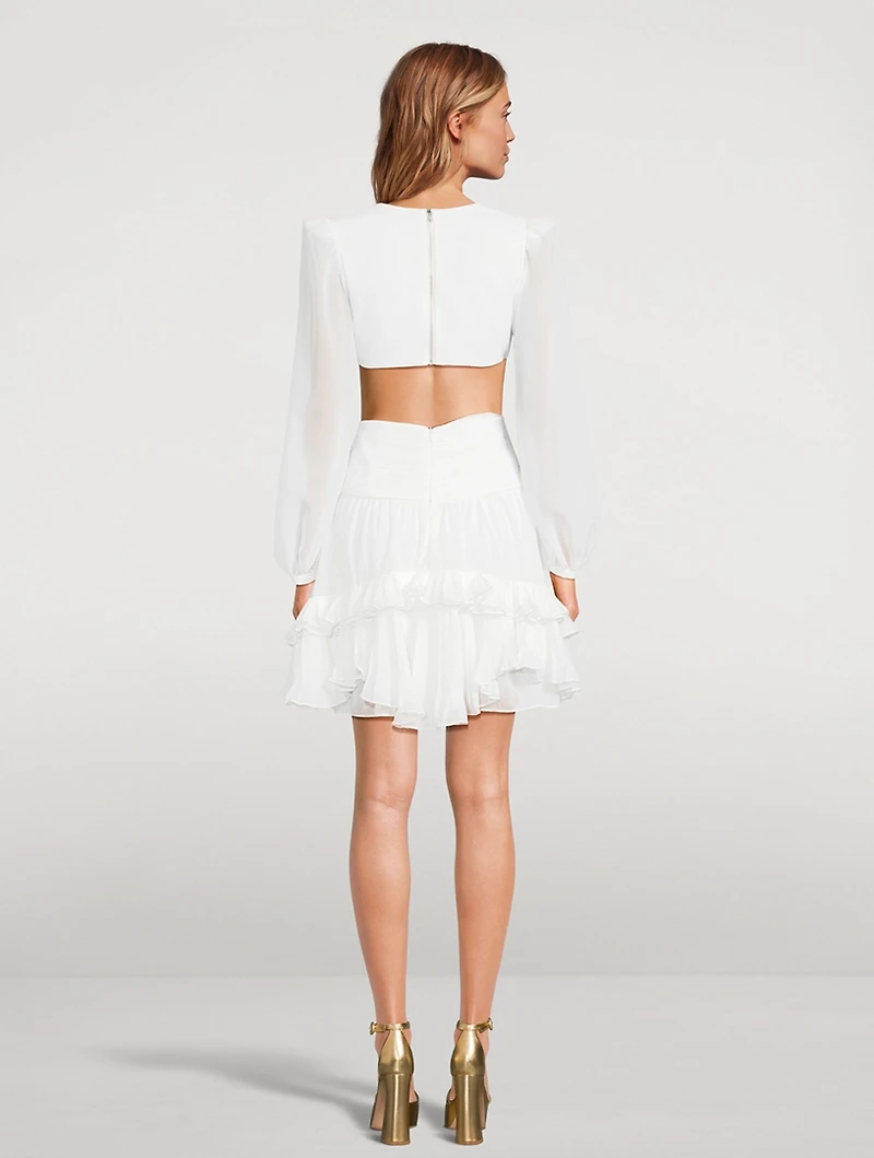 Cut-Out Mini Dress