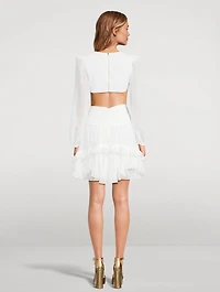 Cut-Out Mini Dress