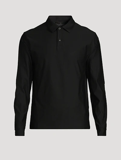 Ghost Long-Sleeve Polo Shirt