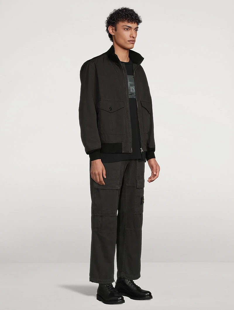 David-TC Padded Bomber Jacket