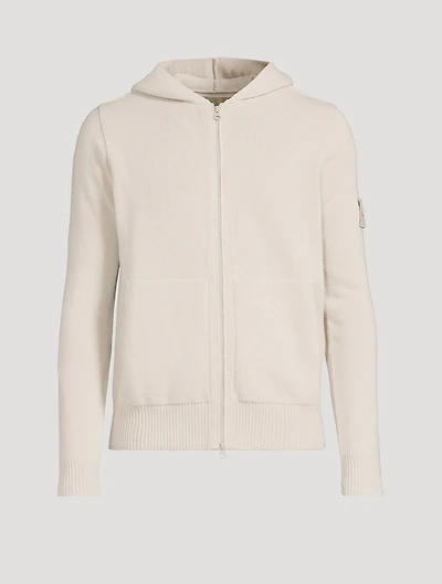 Wool Zip Hoodie
