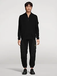 Wool Quarter-Zip Sweater