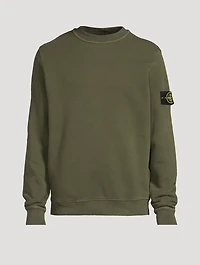 Garment-Dyed Crewneck Sweater