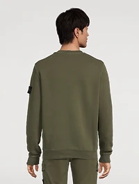 Garment-Dyed Crewneck Sweater