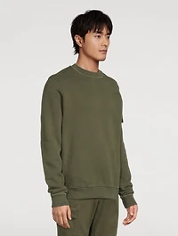 Garment-Dyed Crewneck Sweater