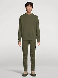 Garment-Dyed Crewneck Sweater