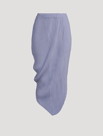Leaf Pleats Skirt