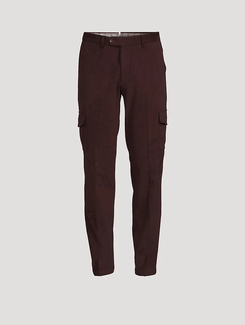 Jona Stretch Cotton Cargo Pants