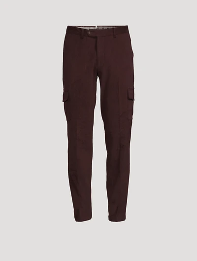 Jona Stretch Cotton Cargo Pants
