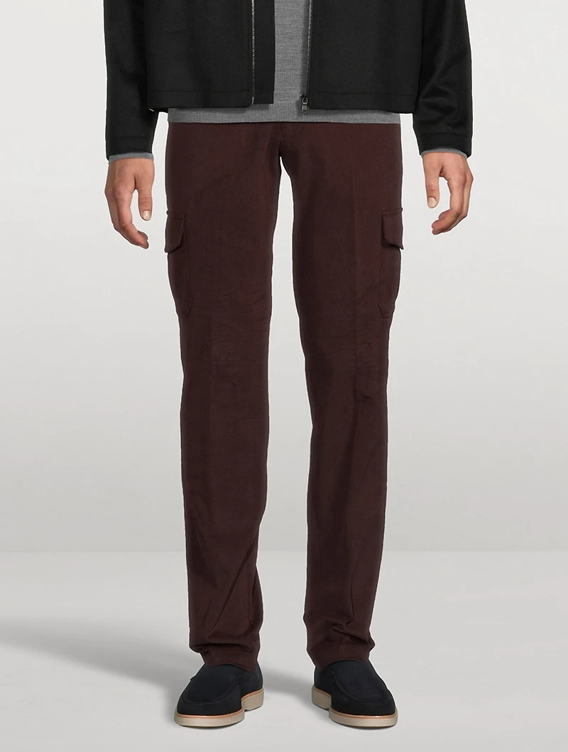 Jona Stretch Cotton Cargo Pants