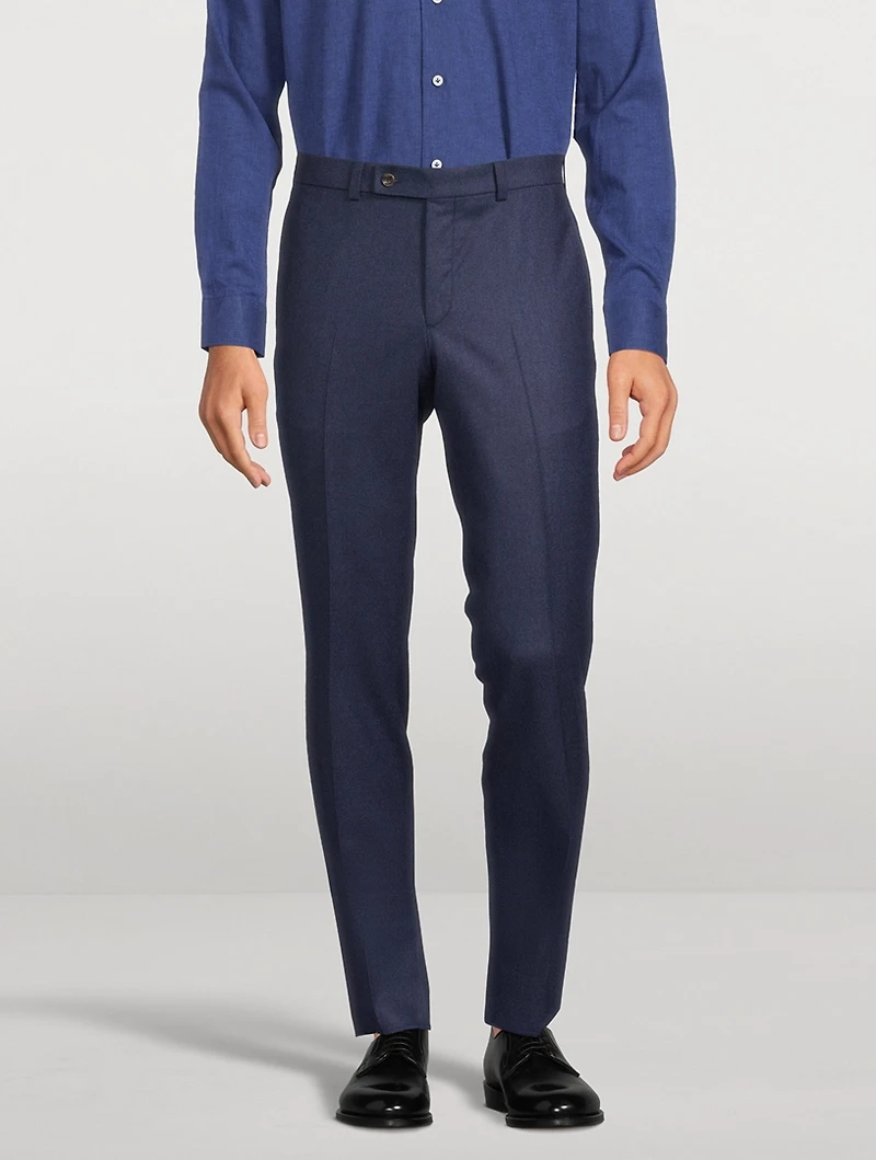 Wool Flannel Trousers
