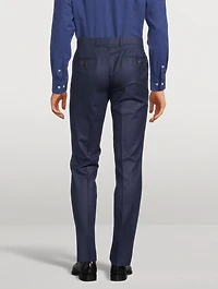 Wool Flannel Trousers
