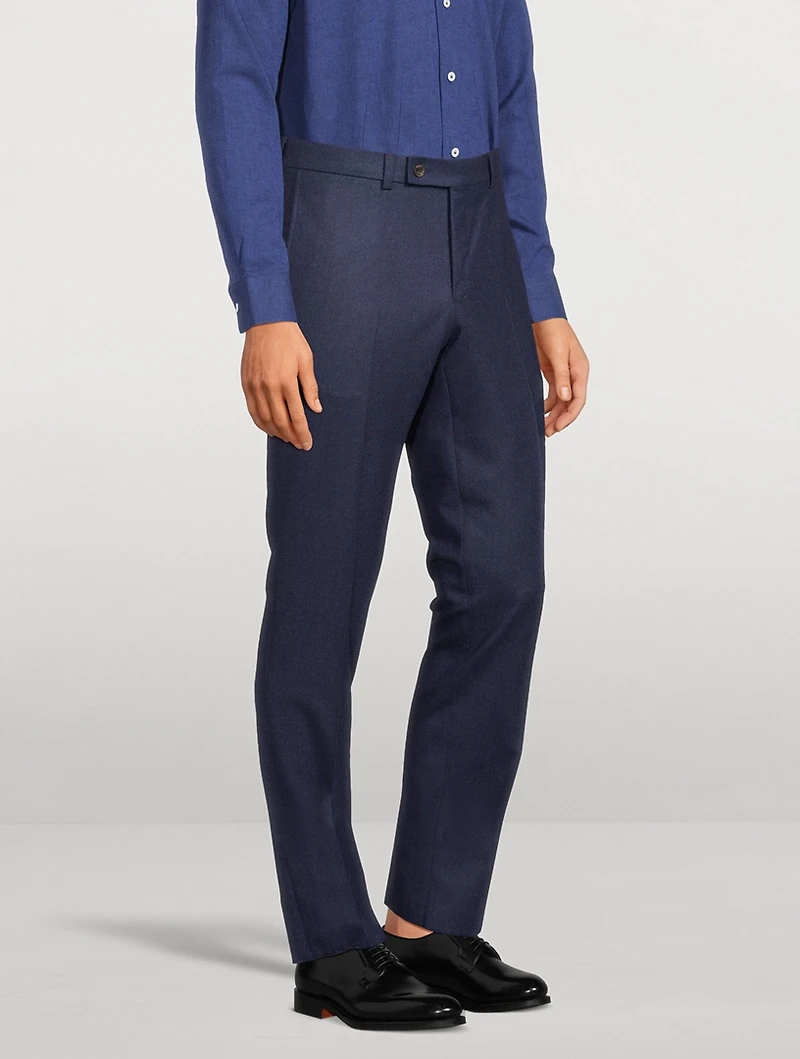 Wool Flannel Trousers