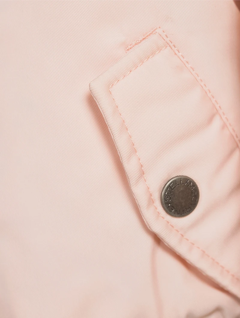 Satin Bomber Jacket