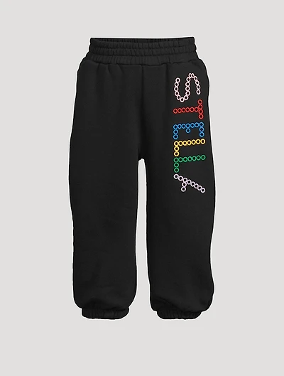 Embroidered Logo Joggers