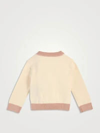 Dandelion Intarsia Cardigan